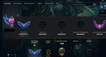 Conta diamante ex mestre com skin ultimate
