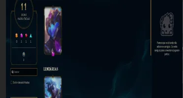 Conta lol com rammus hextec