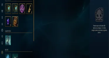 Conta lol com rammus hextec