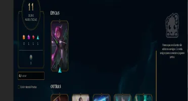 Conta lol com rammus hextec
