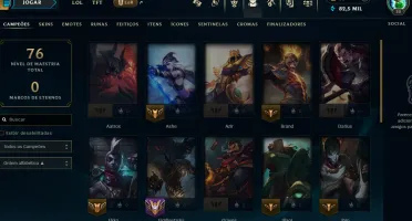 Conta Smurf De League Of Legends(Level 30)Full Acesso