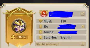 🔥 CONTA À VENDA – Saint Seiya Lendas da Justiça🔥 LVL 118
