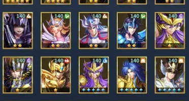 🔥 CONTA À VENDA – Saint Seiya Lendas da Justiça🔥 LVL 118