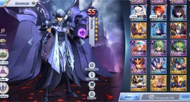SAINT SEIYA AWAKENING CONTA LVL 57 - TANATOS, ODISSEUS...