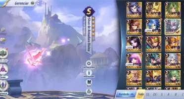 SAINT SEIYA AWAKENING CONTA LVL 57 - TANATOS, ODISSEUS...