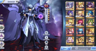 SAINT SEIYA AWAKENING CONTA LVL 57 - TANATOS, ODISSEUS...