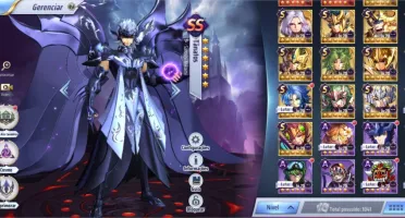 SAINT SEIYA AWAKENING CONTA LVL 57 - TANATOS, ODISSEUS...