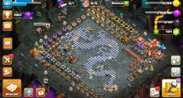 Conta Clash of Clans Cv 16
