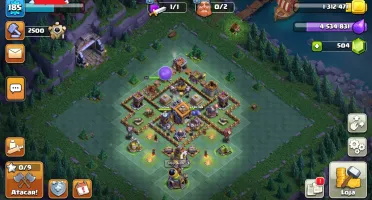 Conta Clash of Clans Cv 16