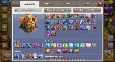 Conta Clash of Clans Cv 16