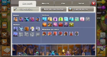 Conta Clash of Clans Cv 16