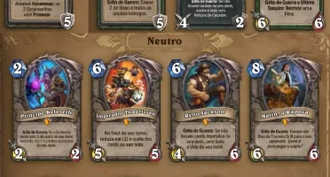 Conta hearthstone com Aleria Correventos