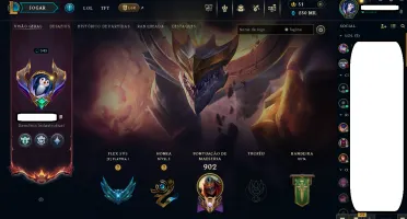 Conta League of Legends 2014 malphite prestigio