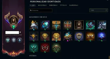 Conta League of Legends 2014 malphite prestigio