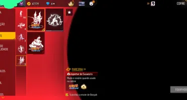 Conta gemada de free fire