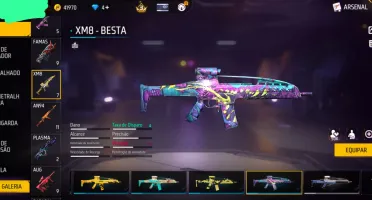 Conta gemada de free fire