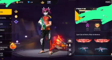 Conta gemada de free fire