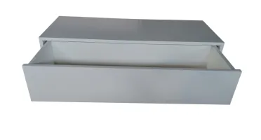 Aparador Suspenso Branco com Gaveta 65x27,5x15cm