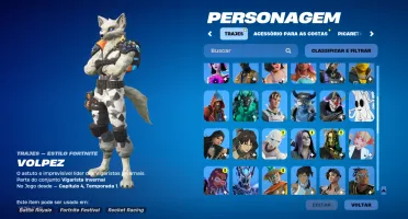 Conta rara de fortnite com clube, passe e 2000 v-bucks