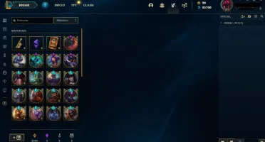 [LOL-BR] Conta level 720 + 225 skins + 40 Chromas e etc