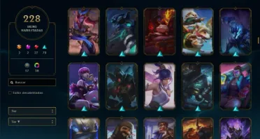 [LOL-BR] Conta level 720 + 225 skins + 40 Chromas e etc