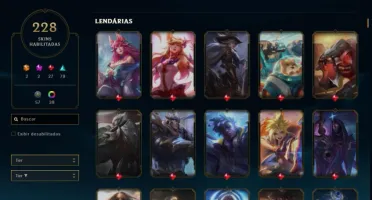 [LOL-BR] Conta level 720 + 225 skins + 40 Chromas e etc