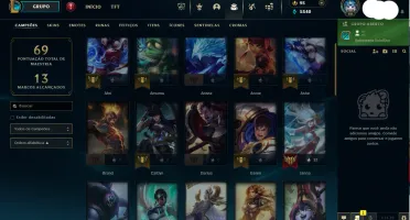 Conta Lol Esmeralda 4-Sem Risco De Banimento