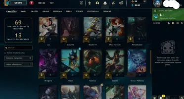 Conta Lol Esmeralda 4-Sem Risco De Banimento
