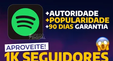 [Promoção] 1K Seguidores Spotify por apenas R$ 4,99