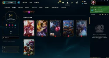 Conta League of Legend