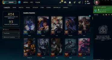Conta League of Legend