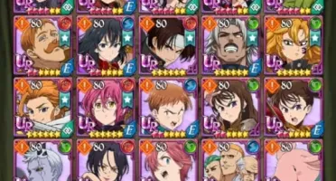 CONTA 7DS GRAND CROSS (NANATSU NO TAIZAI) TOP DEMAIS