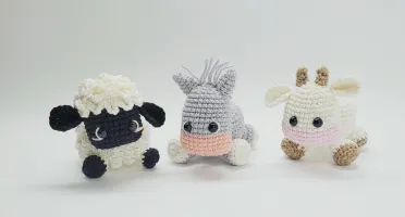 Presépio Completo em Amigurumi