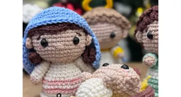 Presépio Completo em Amigurumi