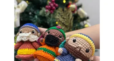 Presépio Completo em Amigurumi