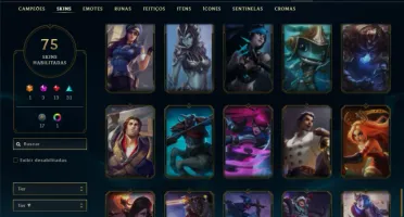 Conta Ferro 2 com 91 Champs e 75 Skins + 2 Prestigios