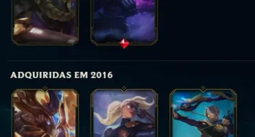 Conta League of Legends lv68