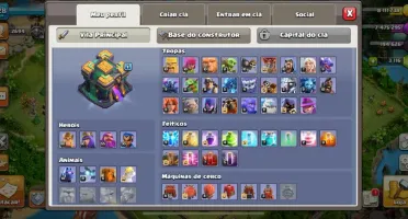 conta clash of clans