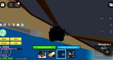 Conta de Blox Fruits & Pet simulador 99 Muito Upadas