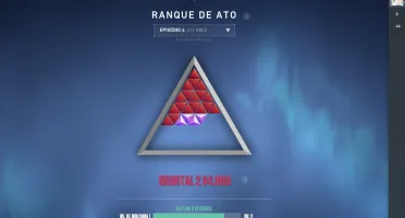 VALORANT CONTA IMORTAL 2 COM COLEÇÃO GAIA E KARAMBIT DO PASS