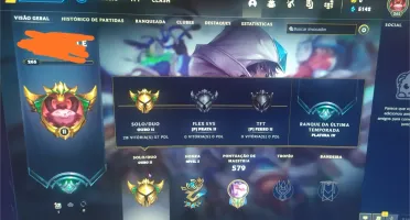 Conta League of Legends Gold 2 113 skins