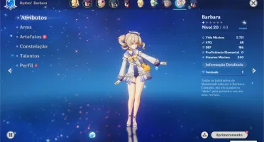 ⭐ AR 31 Mona - Ficshl e Sucrose + Skin da Barbara Verão ⭐