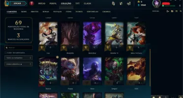CONTA LEAGUE OF LEGENDS DIAMANTE 4 (IV)