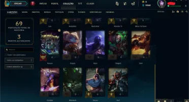 CONTA LEAGUE OF LEGENDS DIAMANTE 4 (IV)