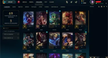 CONTA LEAGUE OF LEGENDS DIAMANTE 4 (IV)