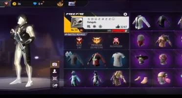 Conta free fire super rara (valor promocional)