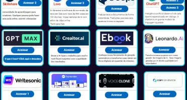 1 Mês - Ferramentas de Marketing Digital, Design, SEO e I.A