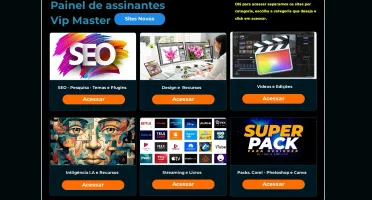 1 Mês - Ferramentas de Marketing Digital, Design, SEO e I.A