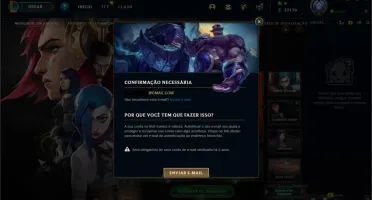 Conta LOL - Diamante IV, 65% de WR(E-MAIL NÃO VERIFICADO)
