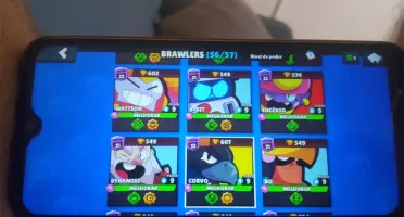 Conta brawl stars avançada